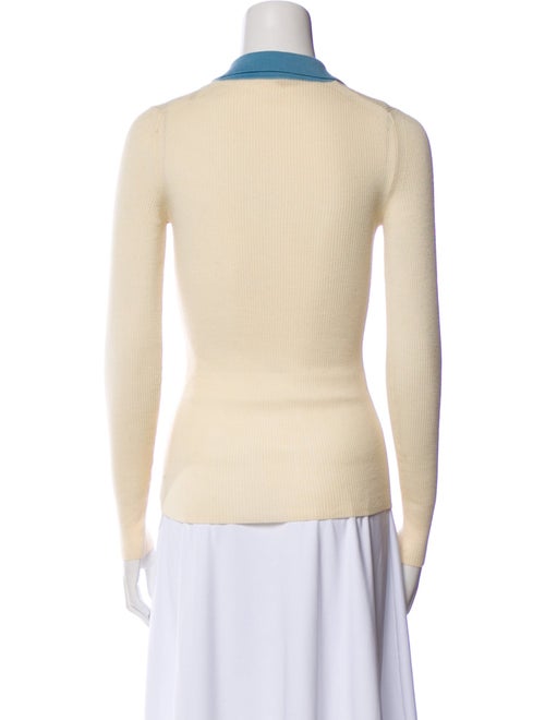 Missoni V-Neck Long Sleeve Polo