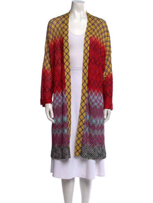 Missoni Printed Open Front Sweater