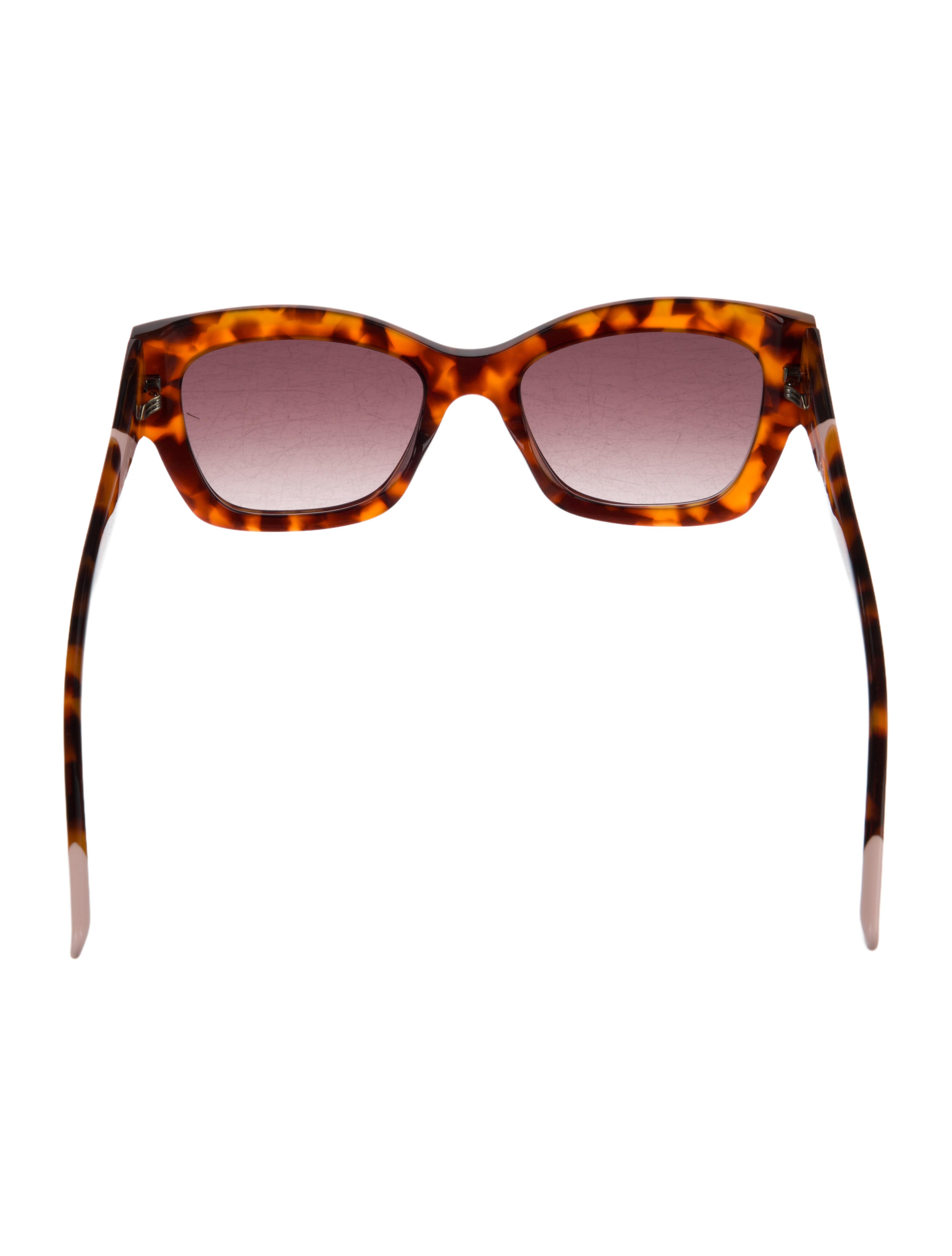 Missoni Square Gradient Sunglasses