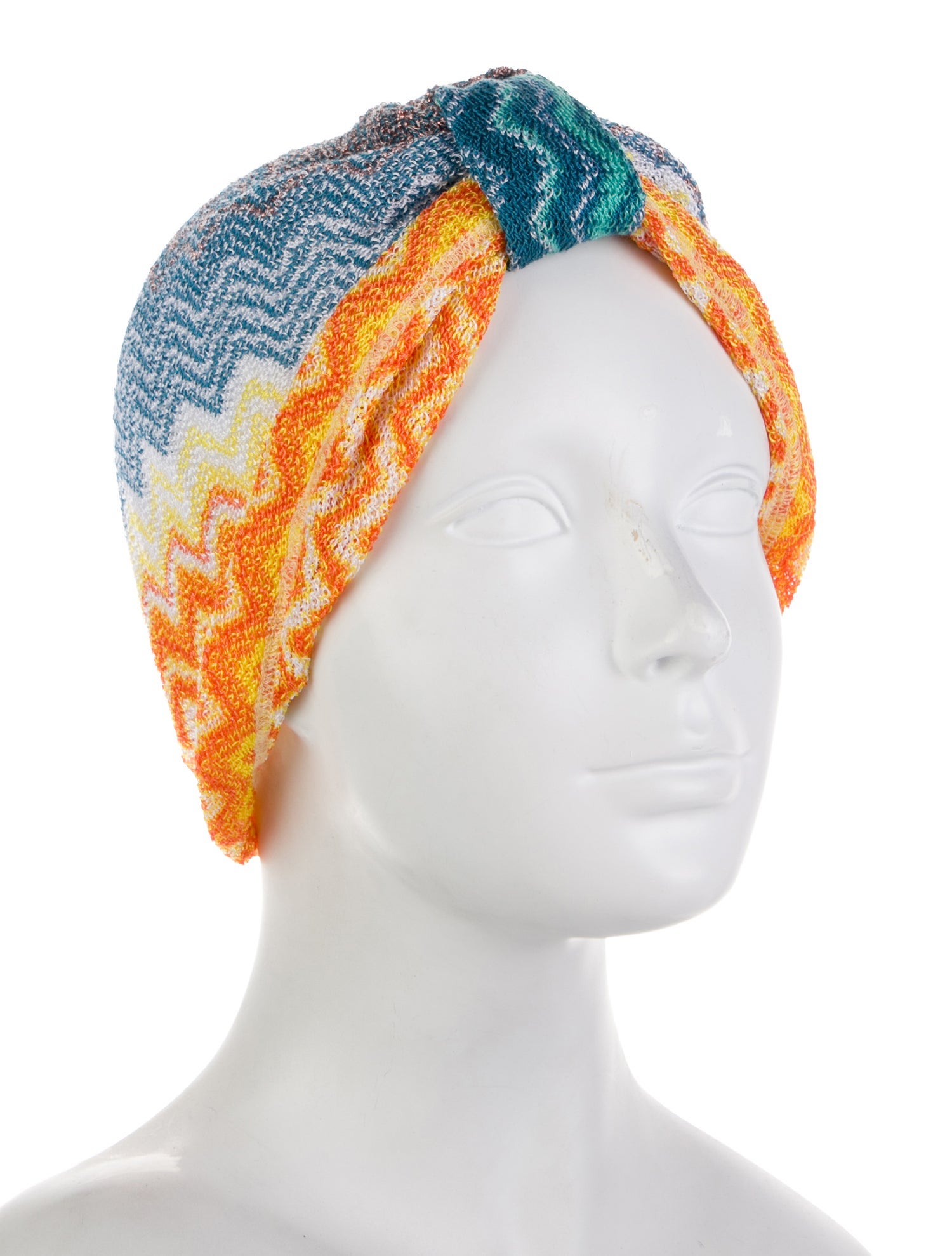 Missoni Knit Pattern Head Wrap.