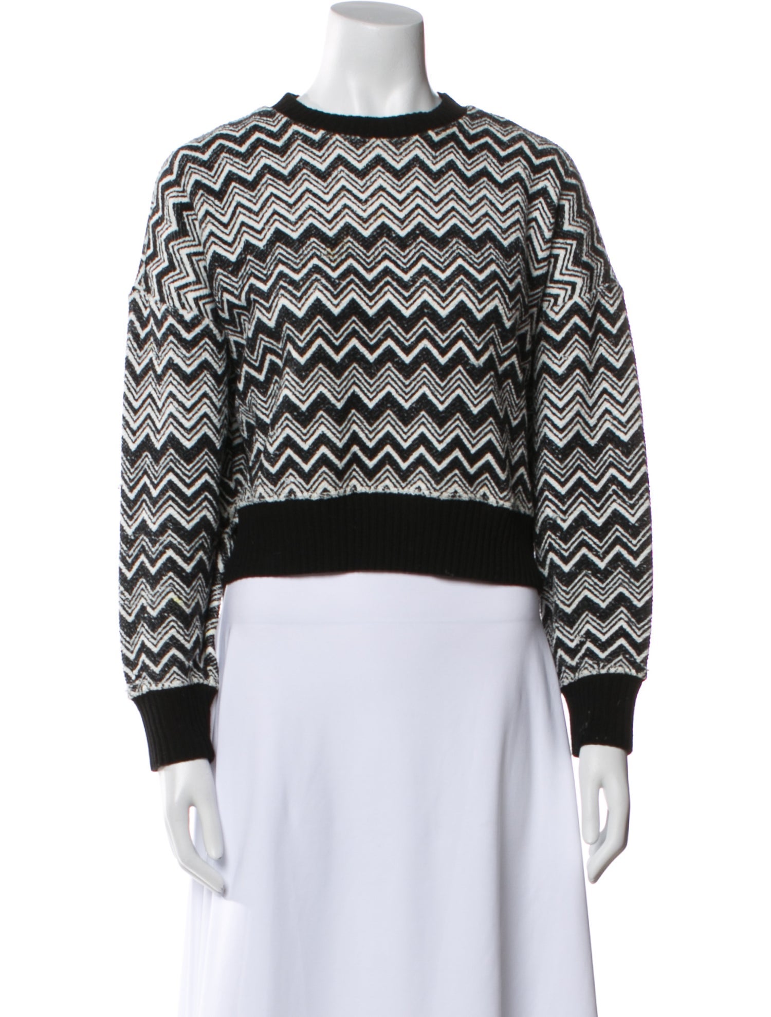 Missoni Striped Crew Neck Sweater