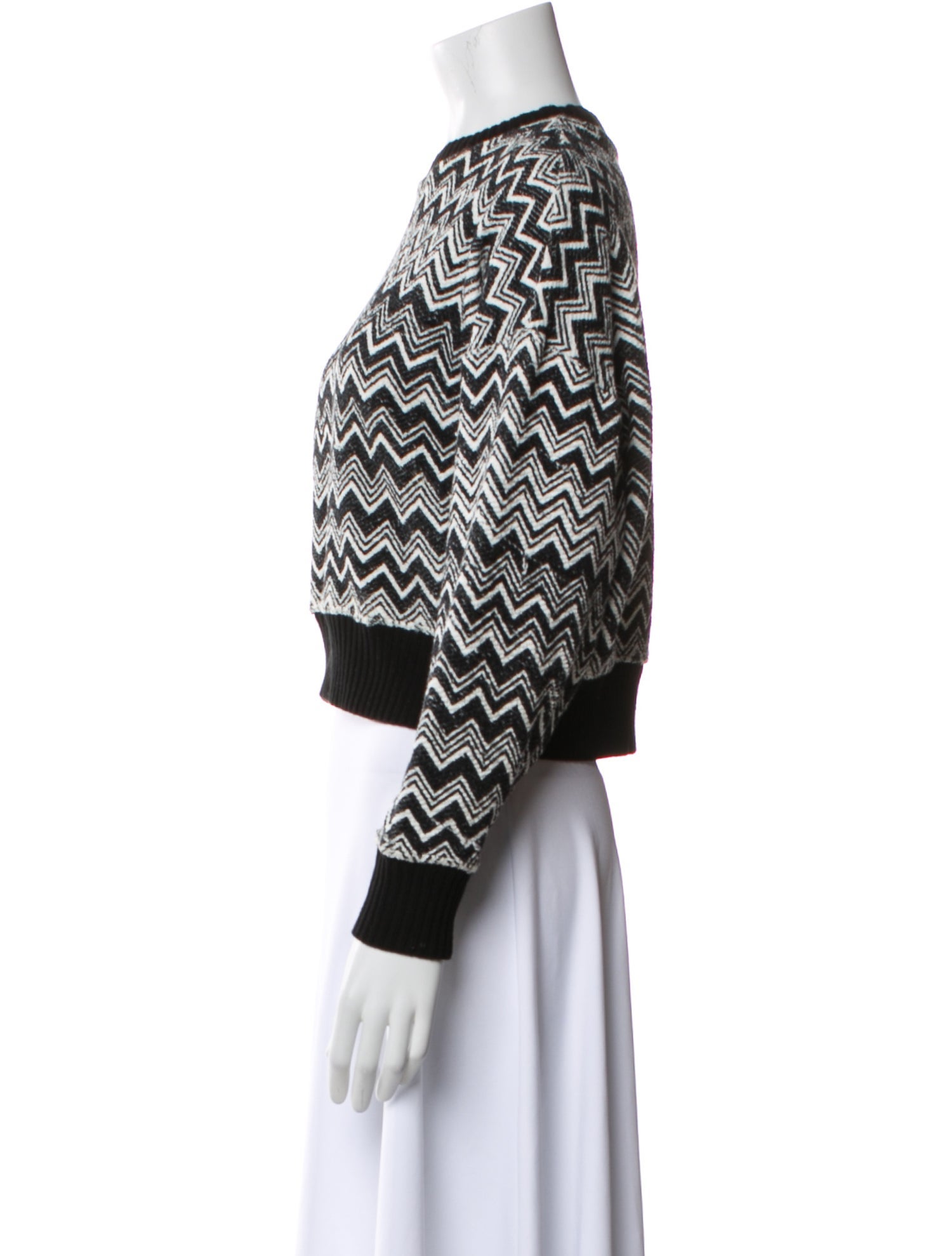 Missoni Striped Crew Neck Sweater