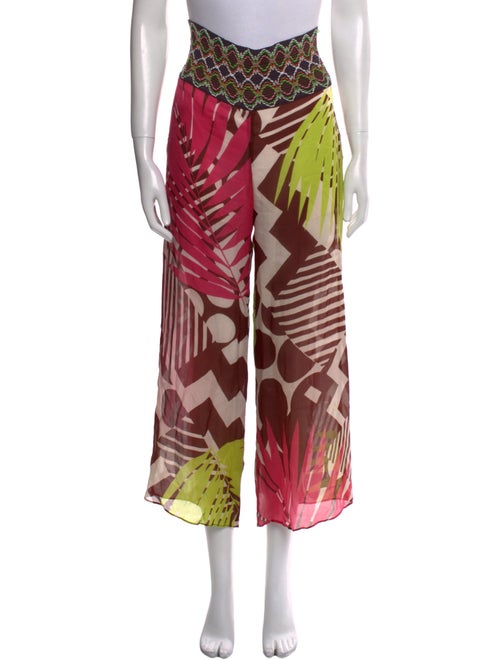 Missoni Silk Wide Leg Pants