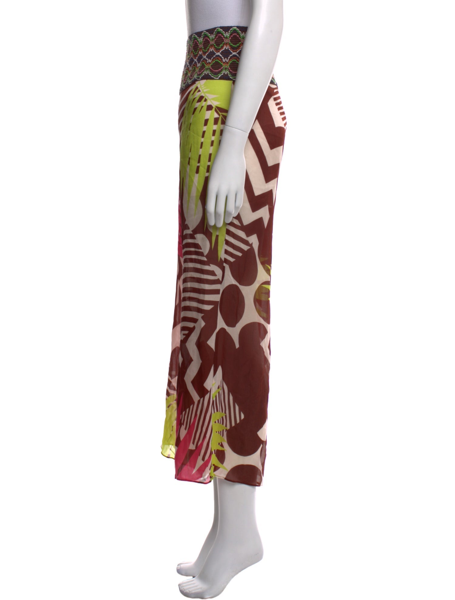 Missoni Silk Wide Leg Pants