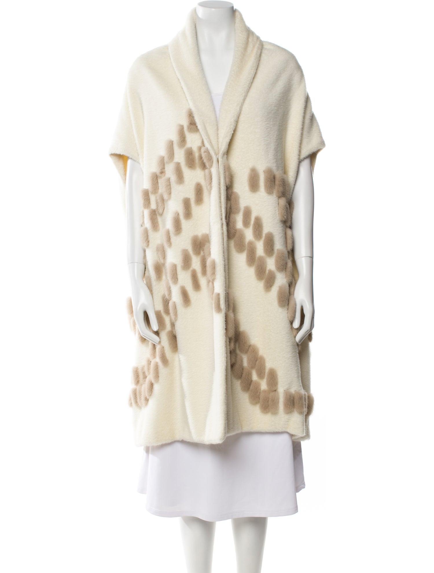 Missoni Alpaca Printed Fur Coat