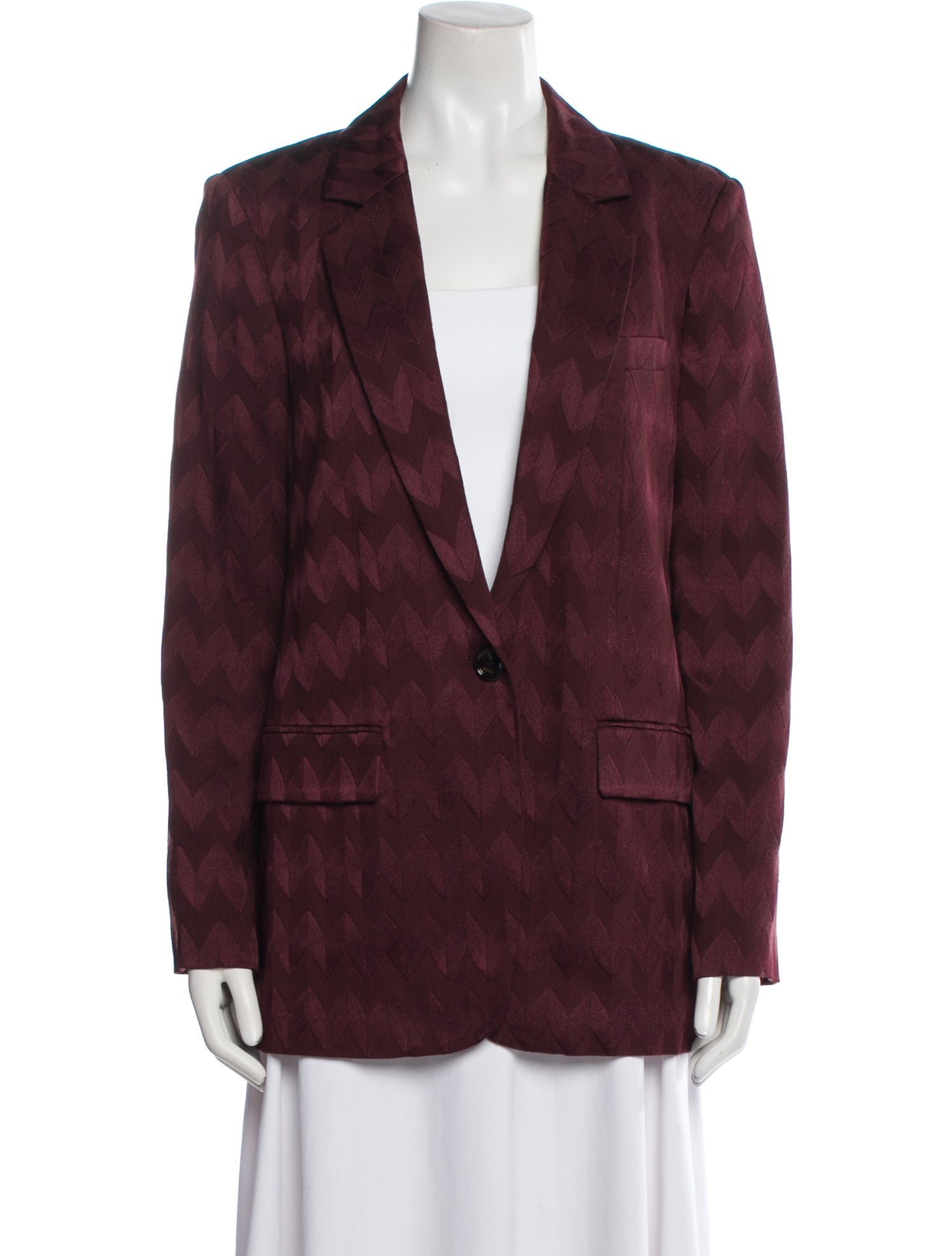 Missoni Plaid Print Blazer