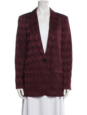 Missoni Plaid Print Blazer