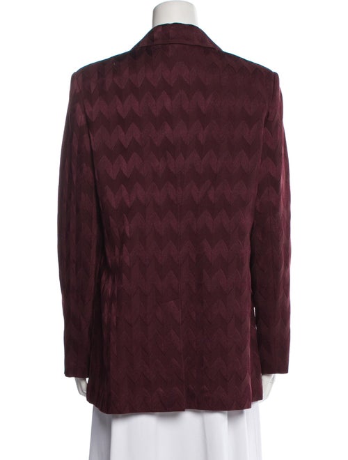 Missoni Plaid Print Blazer