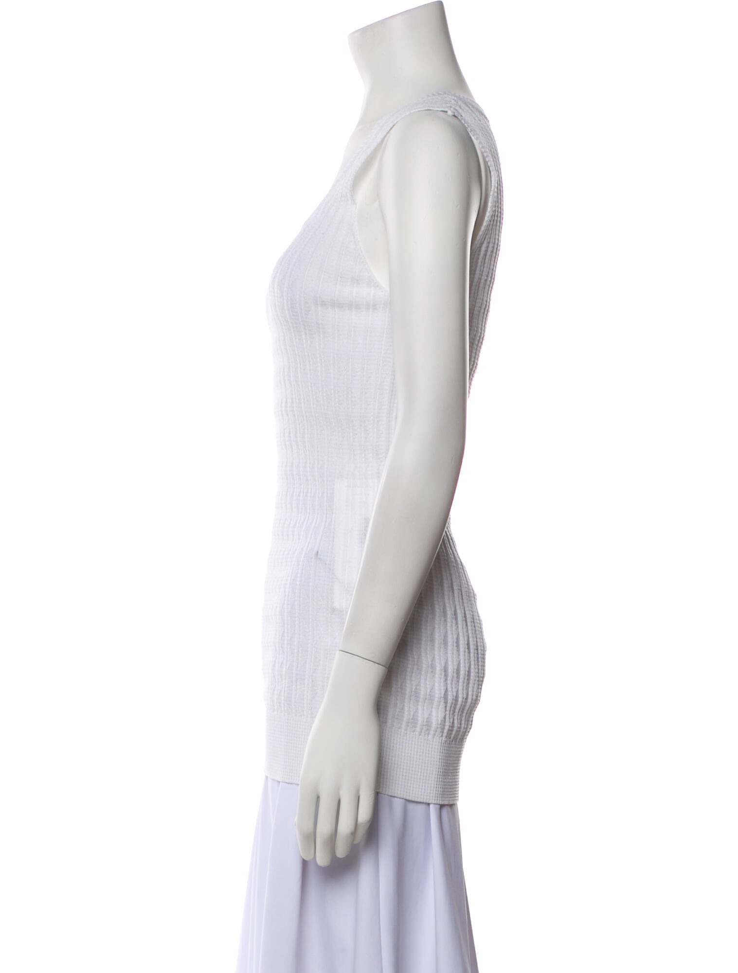 Missoni Scoop Neck Sleeveless Top