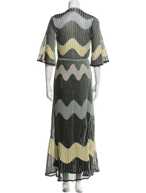 M Missoni Striped Long Dress