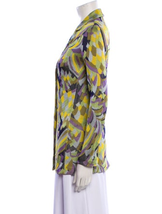 Missoni Printed V-Neck Sweater