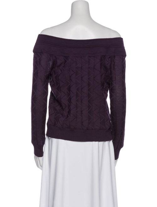 M Missoni Off-The-Shoulder Sweater