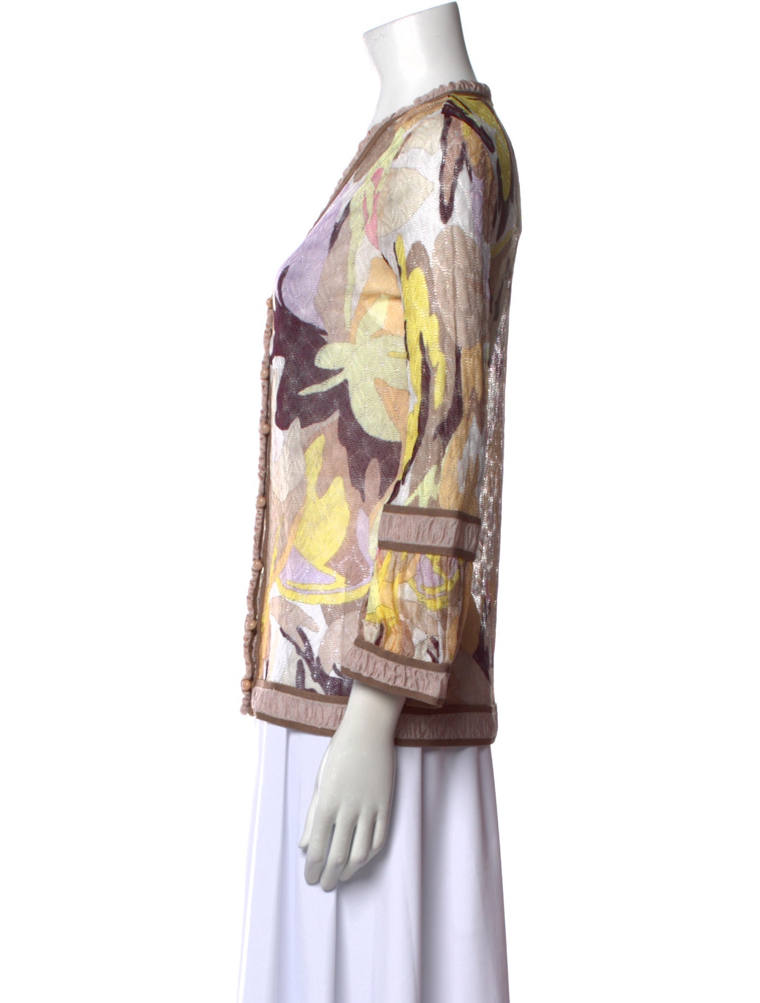 Missoni Printed V-Neck Sweater