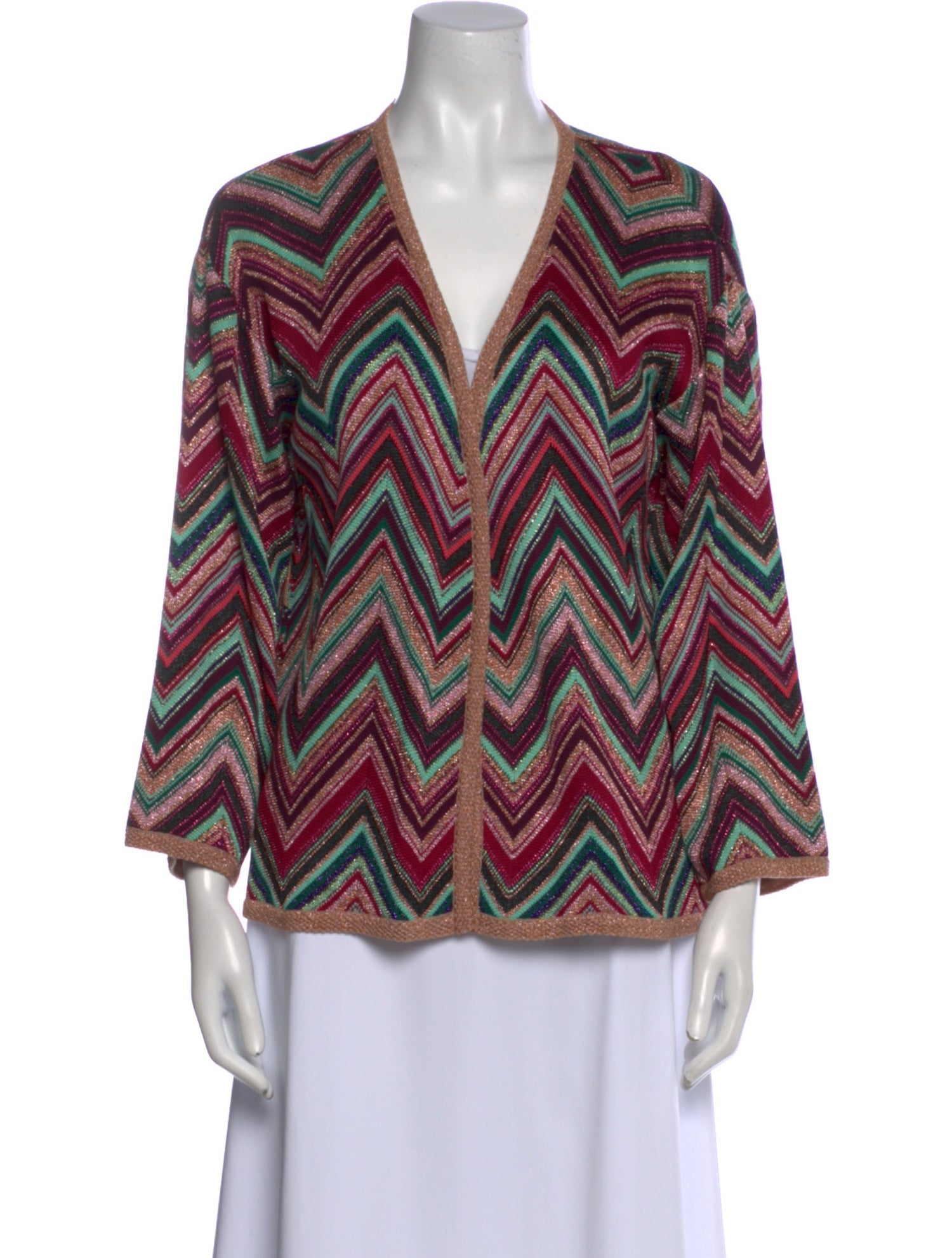 Missoni Printed V-Neck Sweater