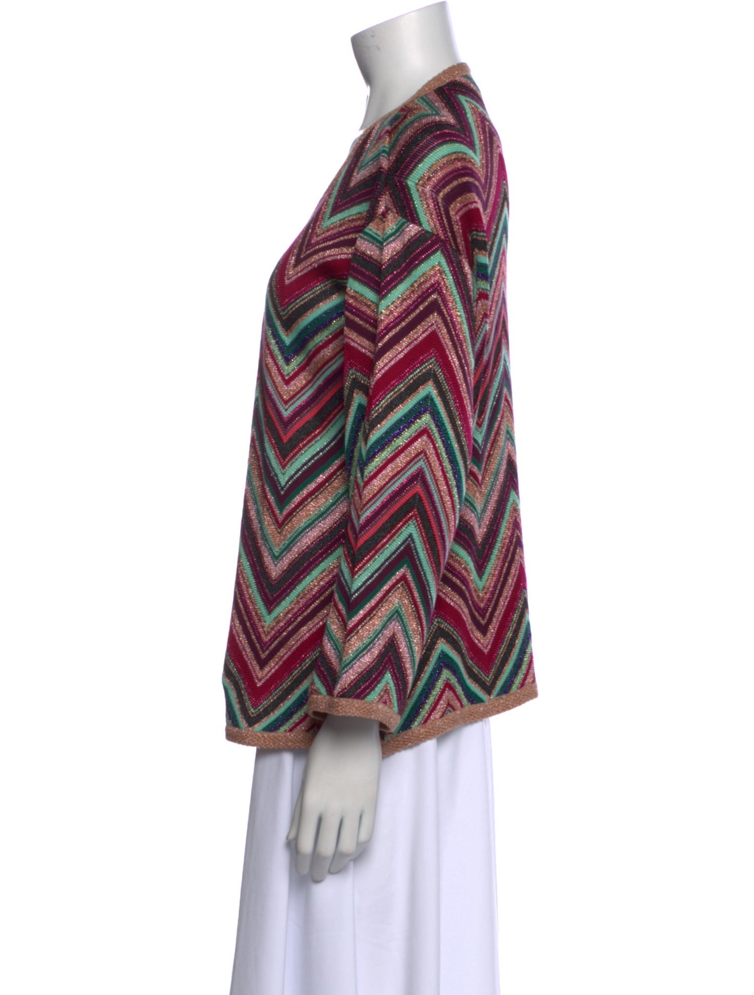 Missoni Printed V-Neck Sweater