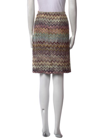 Missoni Striped Knee-Length Skirt