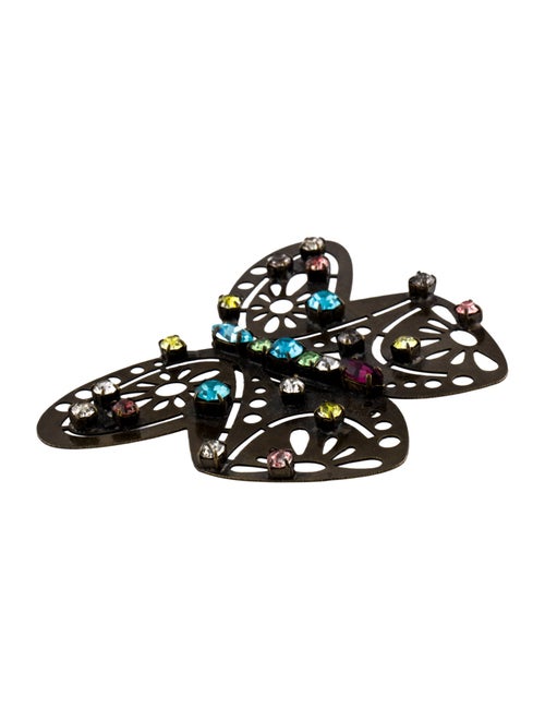 Missoni Crystal Butterfly Brooch