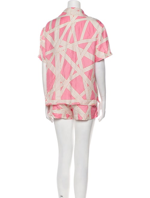 Missoni Silk Striped Short Set