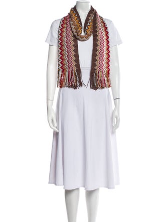 Missoni Wool Floral Print Scarf