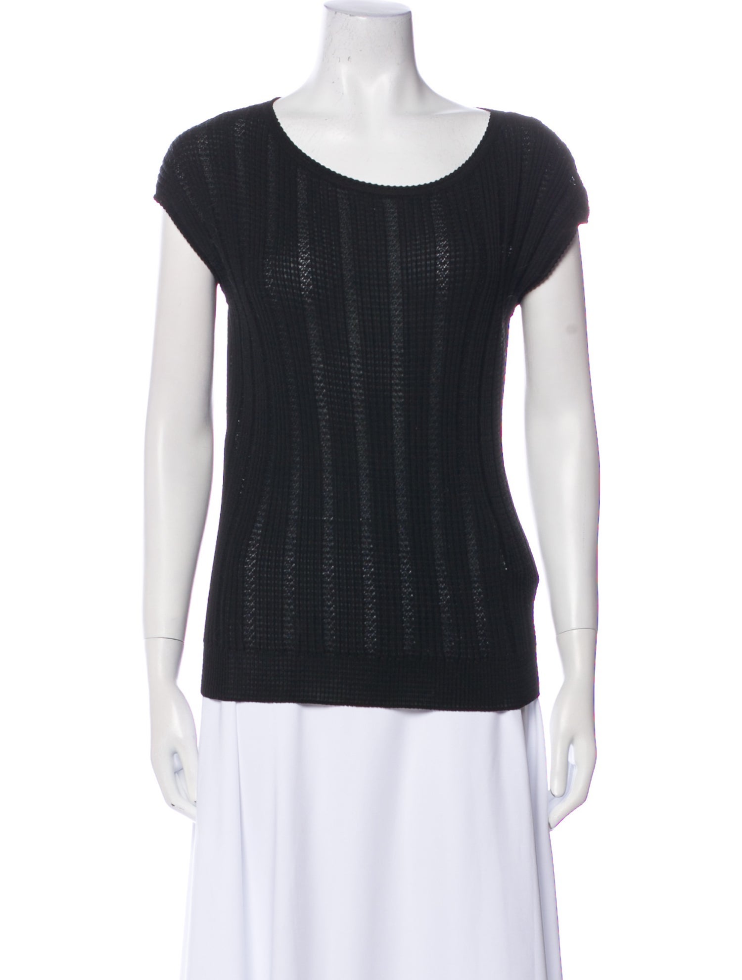 M Missoni Scoop Neck Short Sleeve T-Shirt