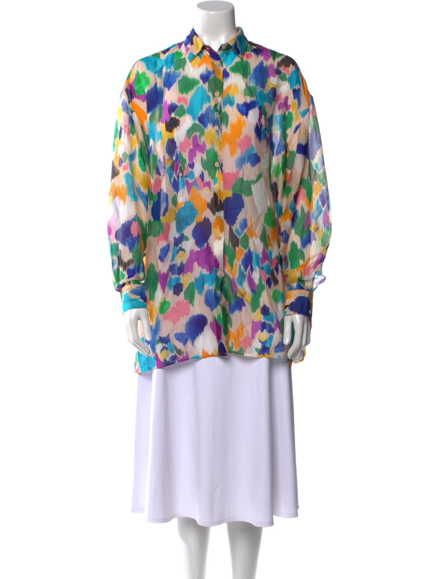 Missoni Printed Long Sleeve Tunic