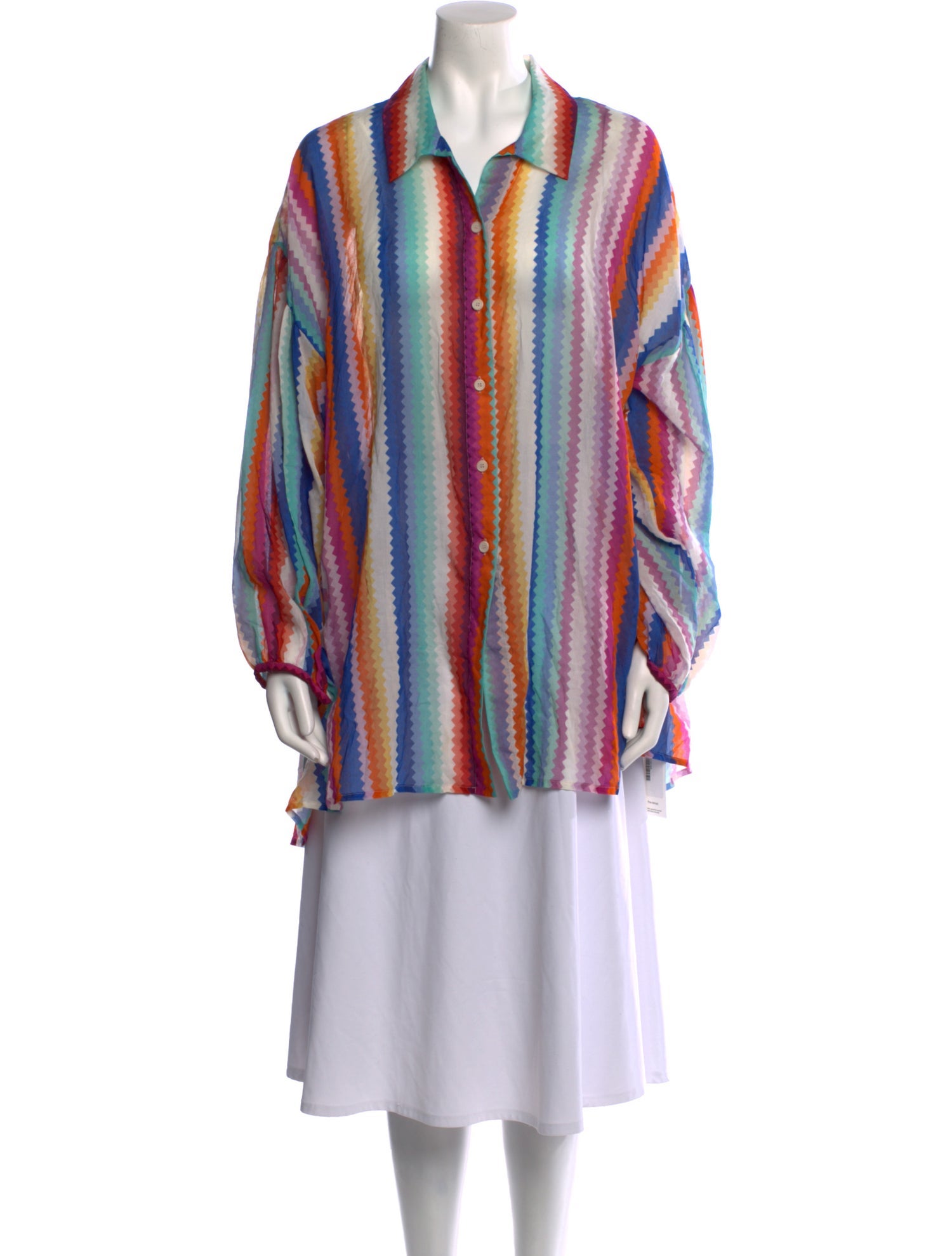 Missoni Striped Long Sleeve Tunic