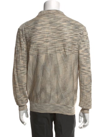 Missoni Collar Long Sleeve Polo Sweater