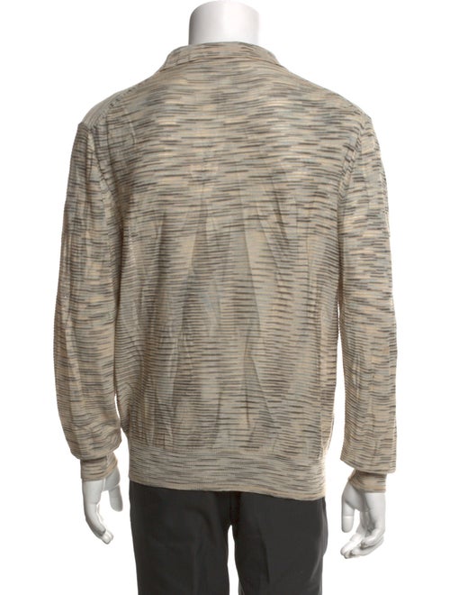 Missoni Collar Long Sleeve Polo Sweater