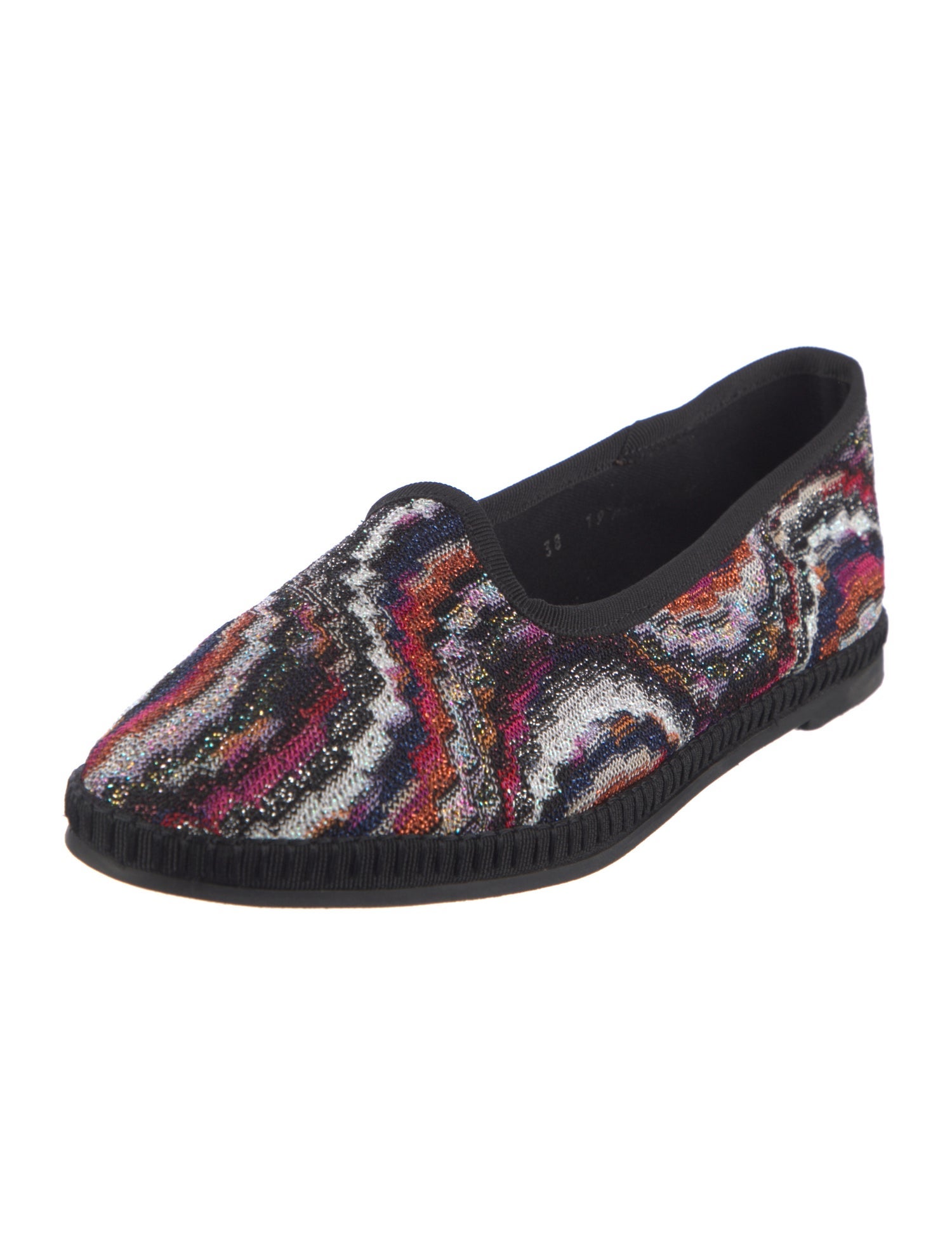 Missoni Printed Slingback Flats