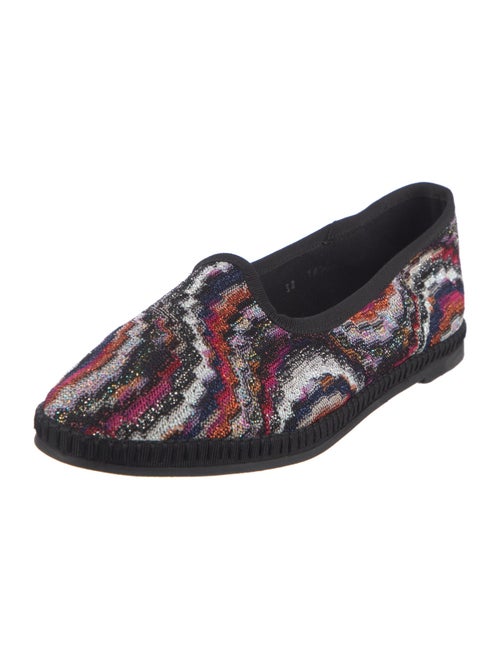 Missoni Printed Slingback Flats