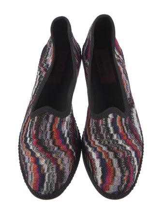 Missoni Printed Slingback Flats