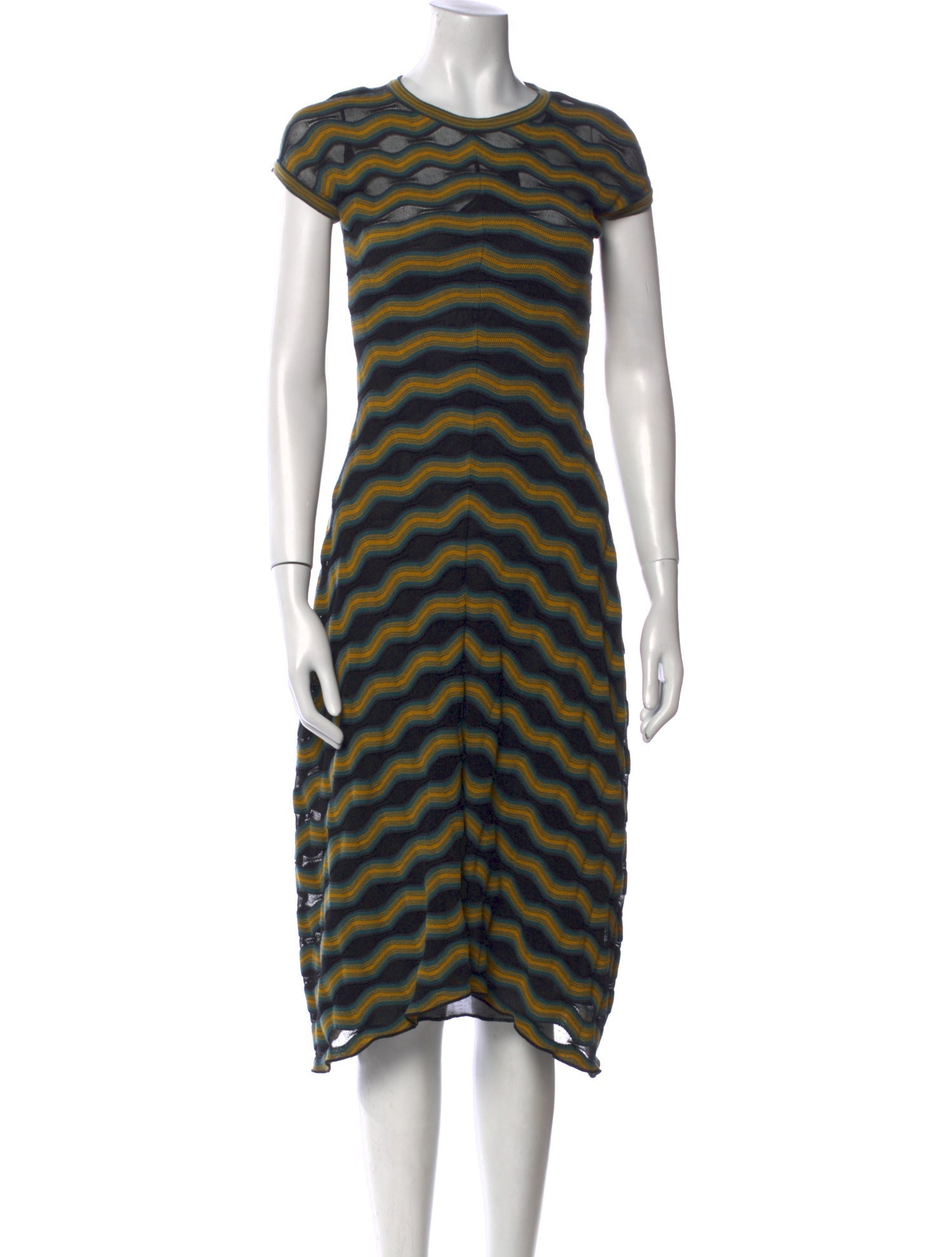 Missoni Animal Print Midi Length Dress