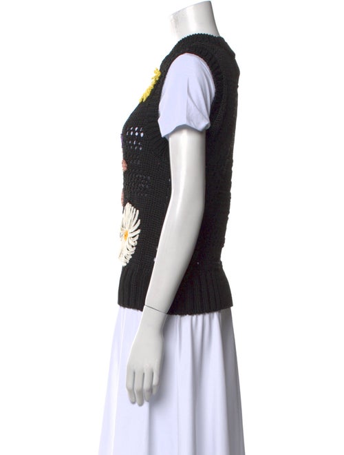 Missoni Floral Print Crew Neck Sweater