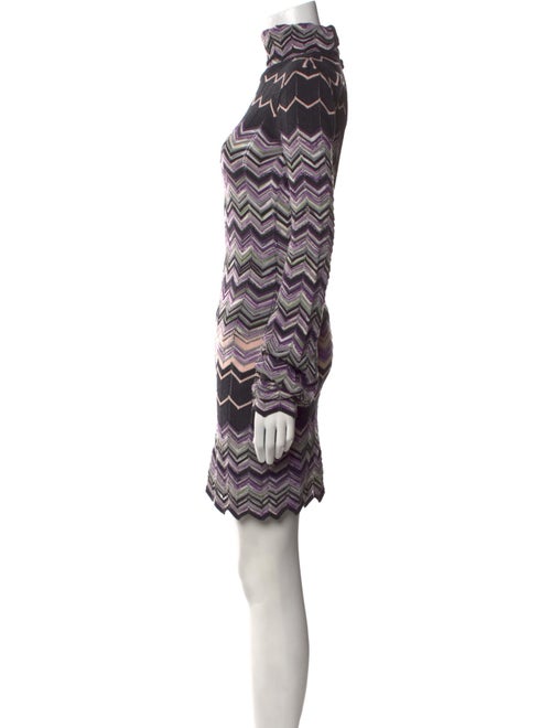 M Missoni Wool Knee-Length Dress
