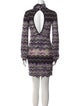 M Missoni Wool Knee-Length Dress
