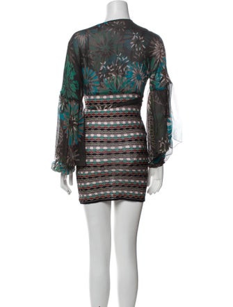 M Missoni Silk Mini Dress