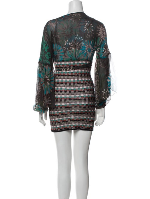 M Missoni Silk Mini Dress