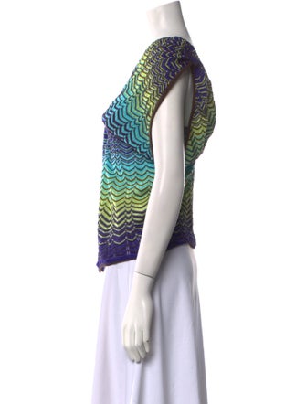 Missoni Printed V-Neck Sweater