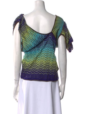 Missoni Printed V-Neck Sweater