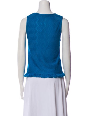 Missoni Crew Neck Sleeveless Top