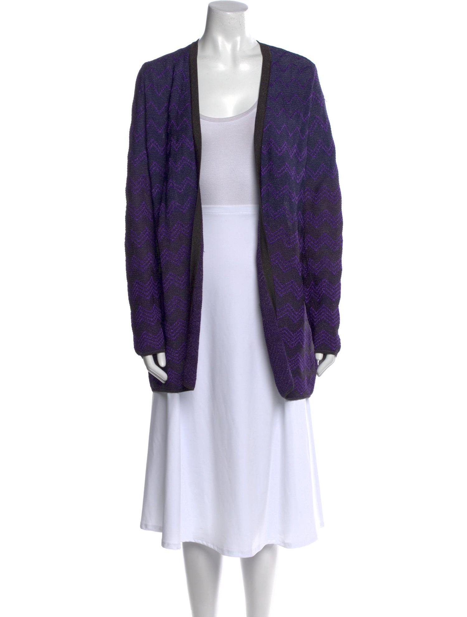 Missoni Striped Open Front Tunic