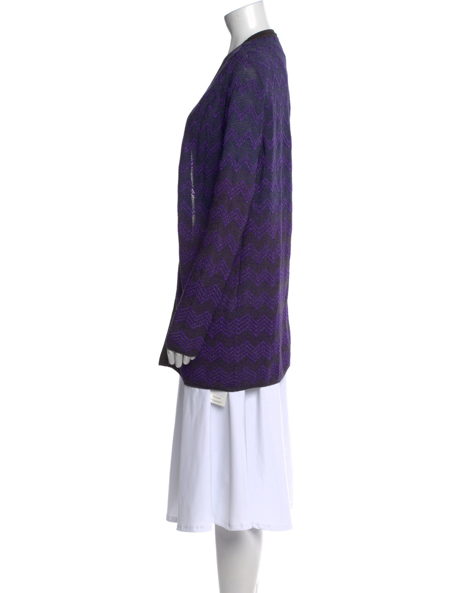 Missoni Striped Open Front Tunic