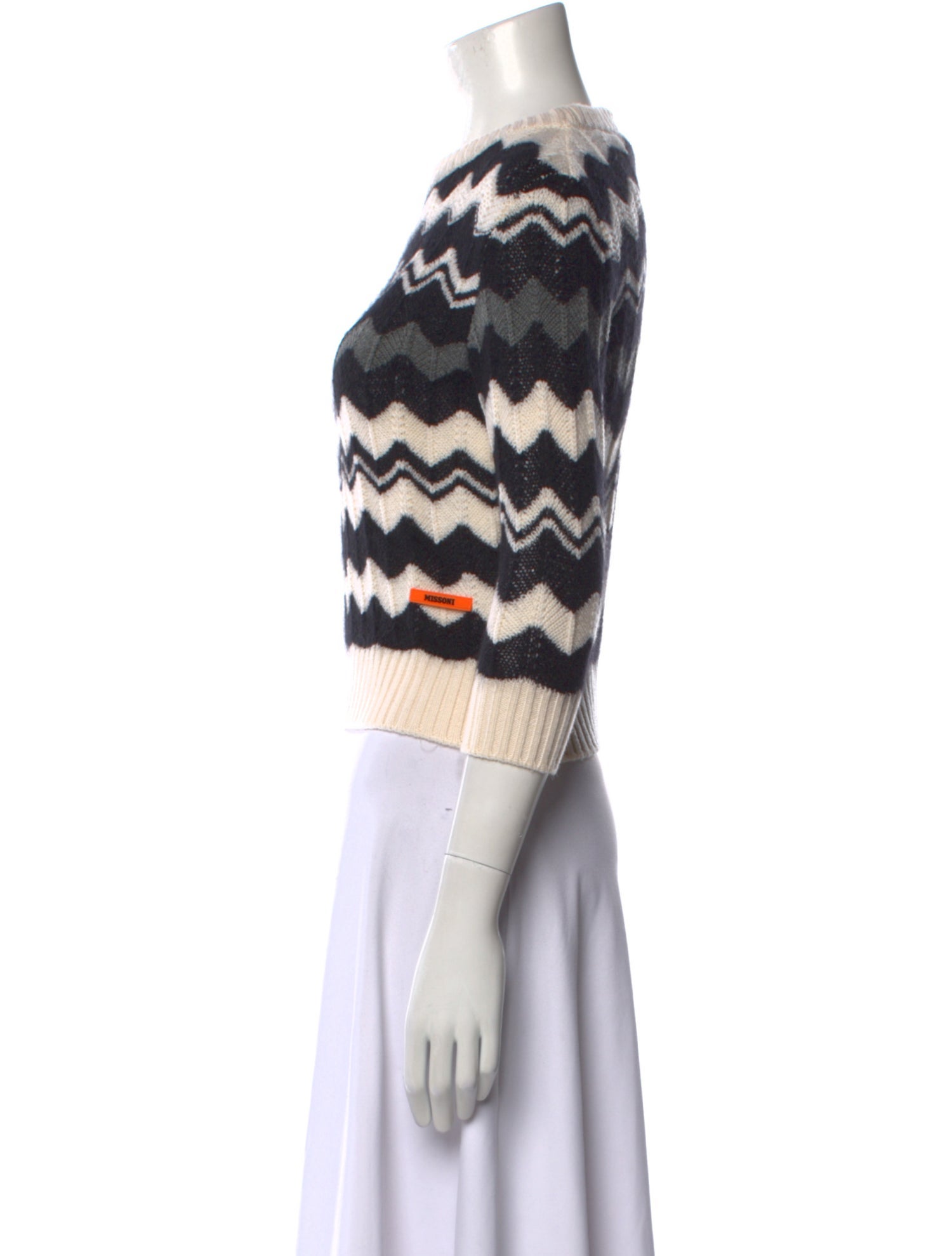 Missoni Virgin Wool Printed Sweater w/ Tags