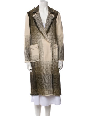 Missoni Virgin Wool Tweed Pattern Coat