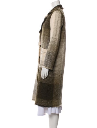 Missoni Virgin Wool Tweed Pattern Coat