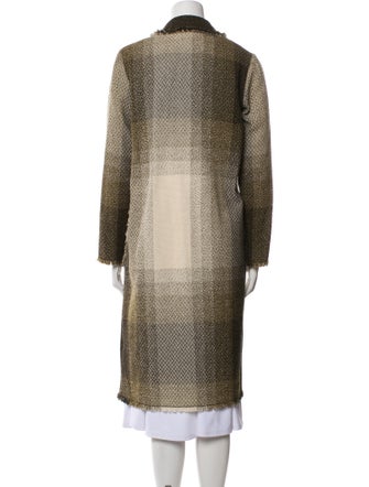 Missoni Virgin Wool Tweed Pattern Coat