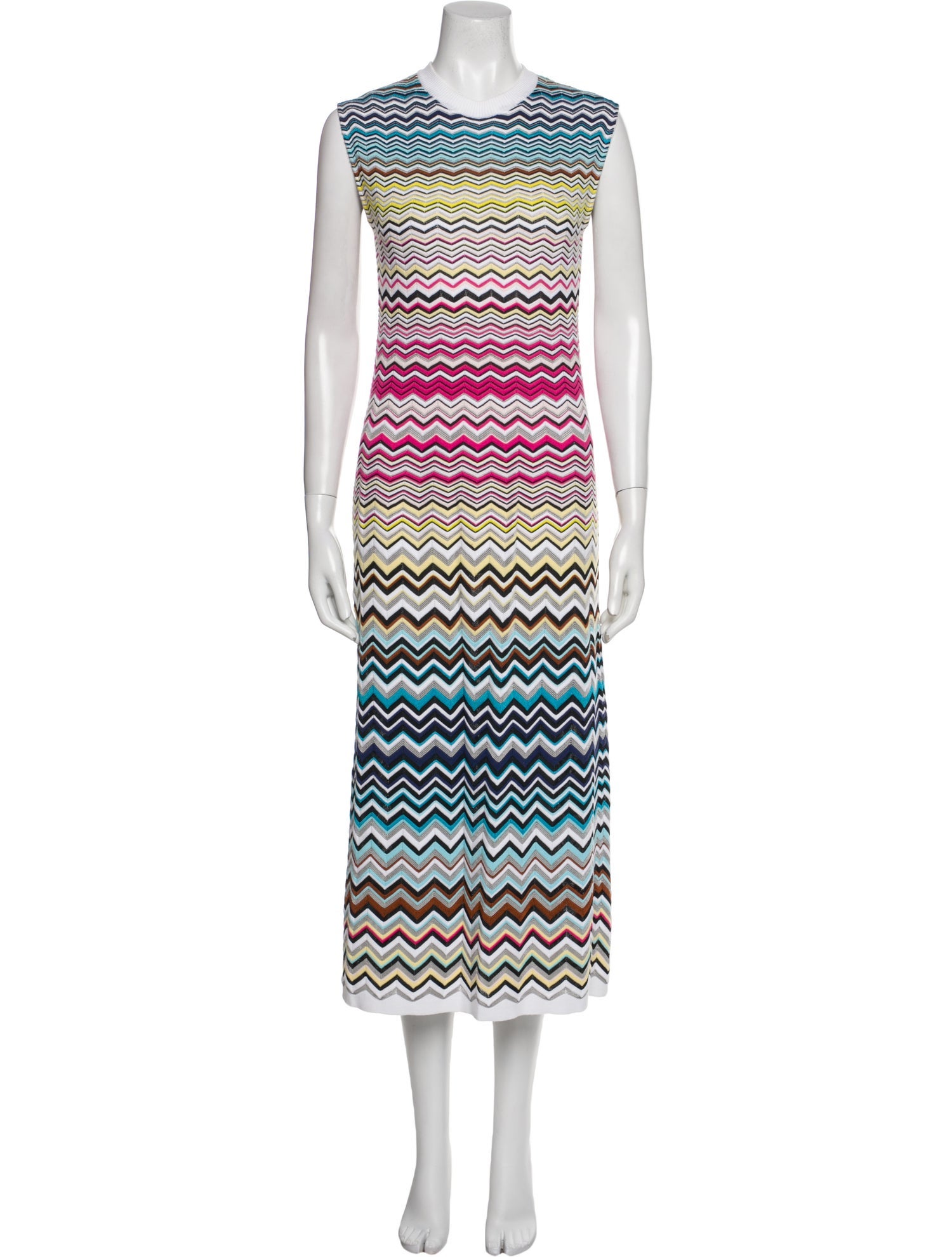 Missoni Striped Midi Length Dress