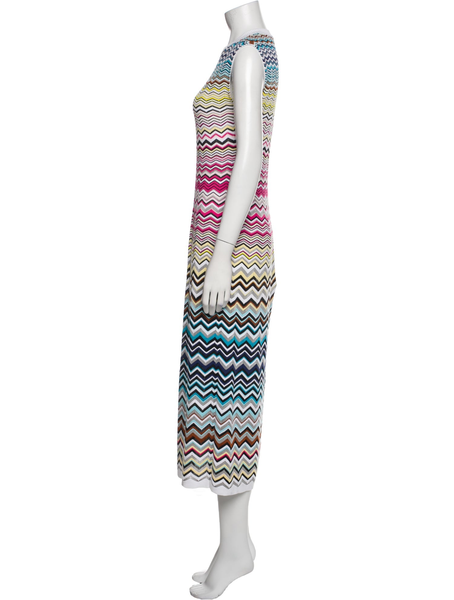 Missoni Striped Midi Length Dress