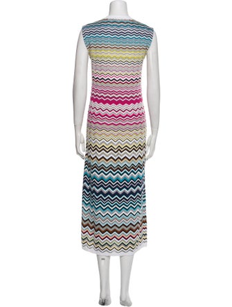 Missoni Striped Midi Length Dress