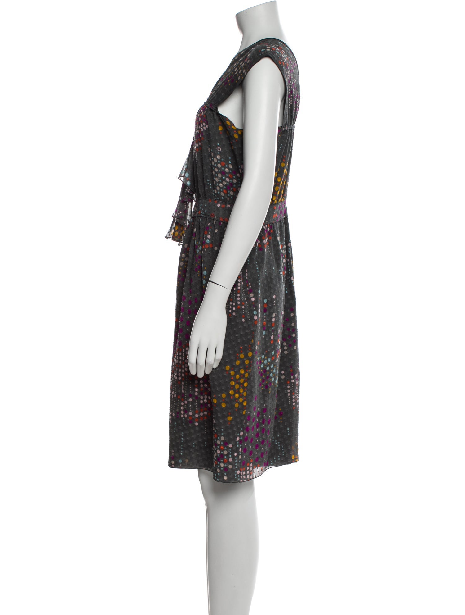 Missoni Silk Knee-Length Dress